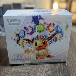 ***OPENED*** Pokemon Prismatic Evolutions Elite Trainer Box
